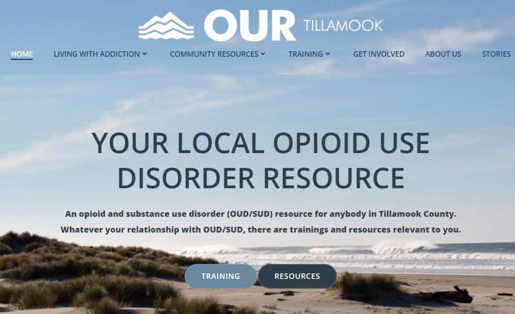 Our Tillamook Website project