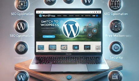 wordpress hosting Wordpress rather than wix